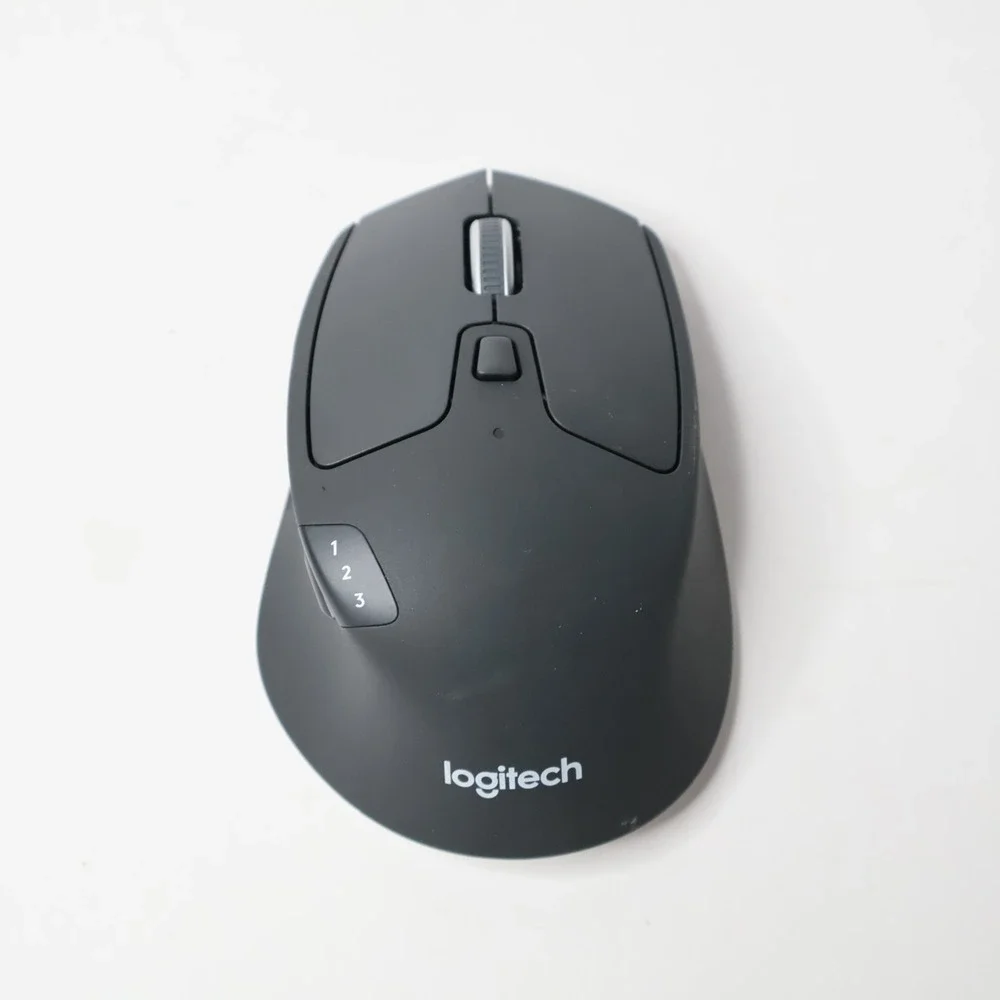 Logitech M720 Triathlon Wireless Bluetooth Multi-Device Mouse Dark Gray MR0062